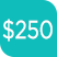 $250 - provides a week of Ask the Allergist, providing personal and unique answers for patients by a Board-certified allergist, free of charge.