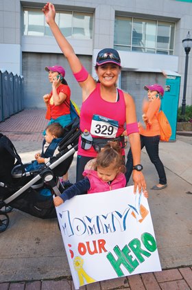 A Race to Fight Allergies - Mia Bussin and and Mother Lilly