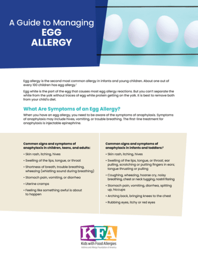 Picture of Egg Allergy | Kids with Food Allergies