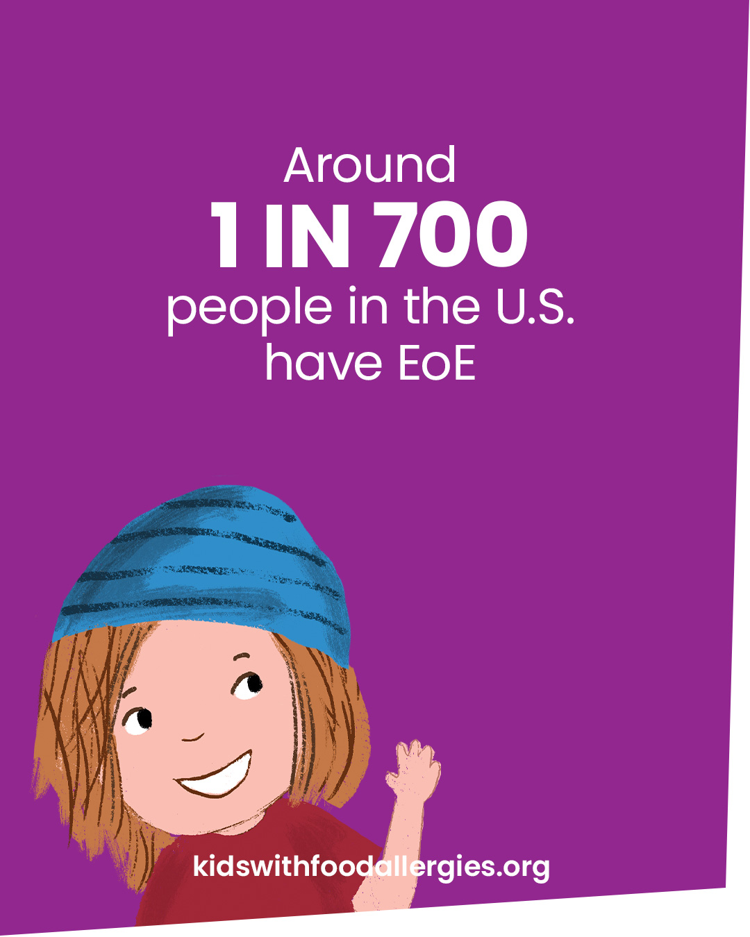 Around 1 in 700 people in the U.S. have EoE