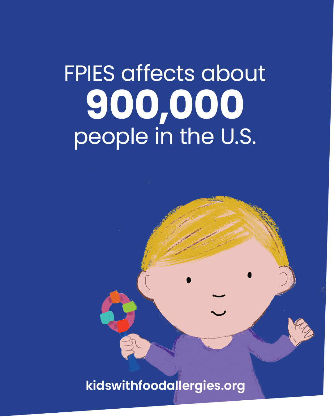 FPIES affects about 900,000 people in the U.S.