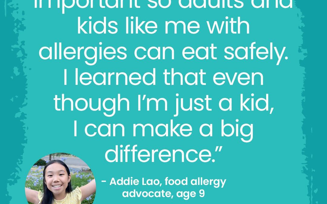 AAFA Bill to Require Allergen Labeling in California Restaurants Becomes Law